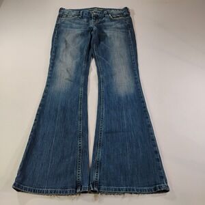 American Eagle Flare Bottom Women's 4 Medium Wash Blue Jeans